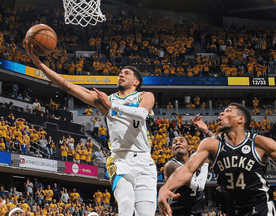 步行者绝杀意大利男篮，拉文送出助攻