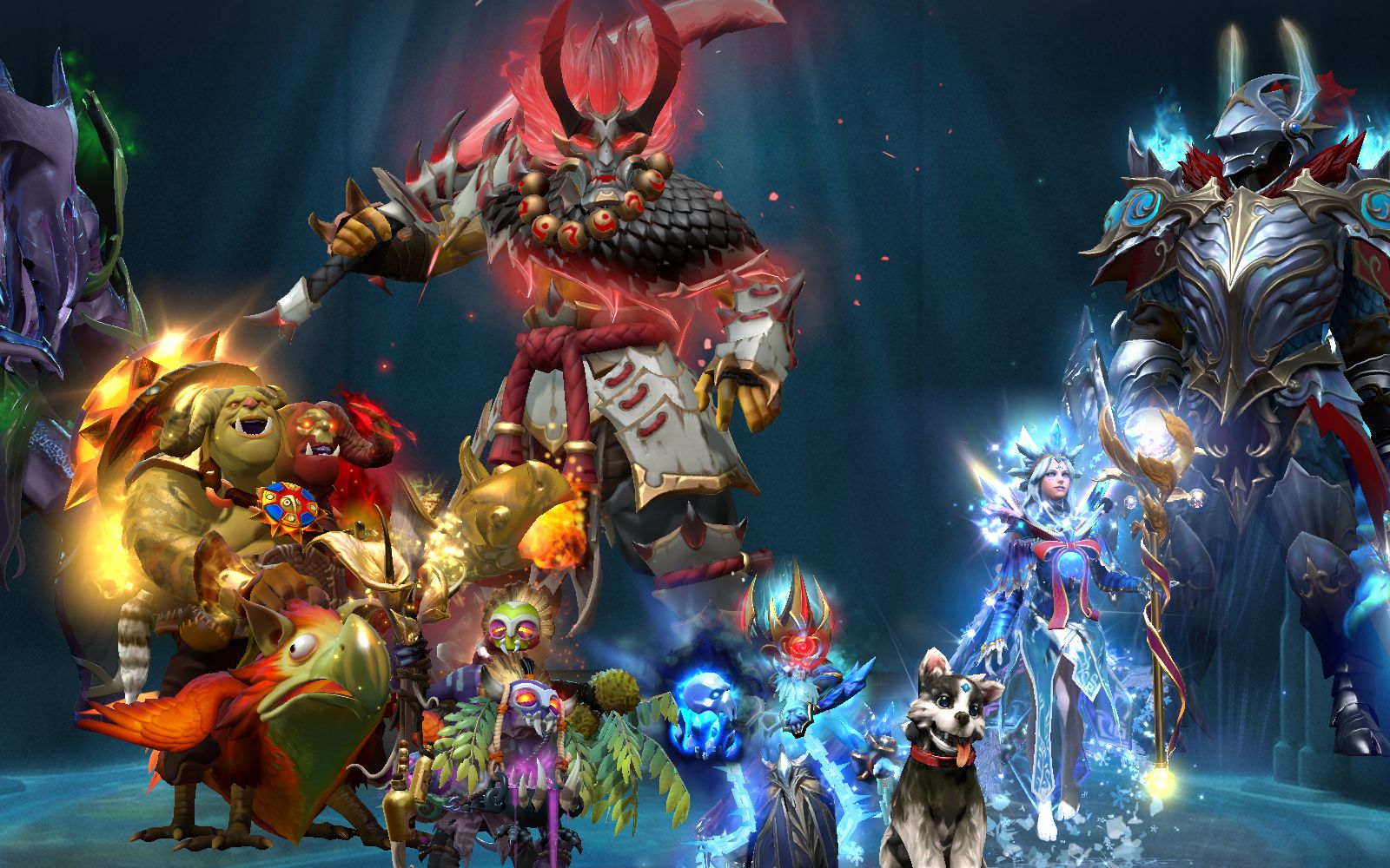 包含场面火爆！Dota2观众席沸腾不已的词条